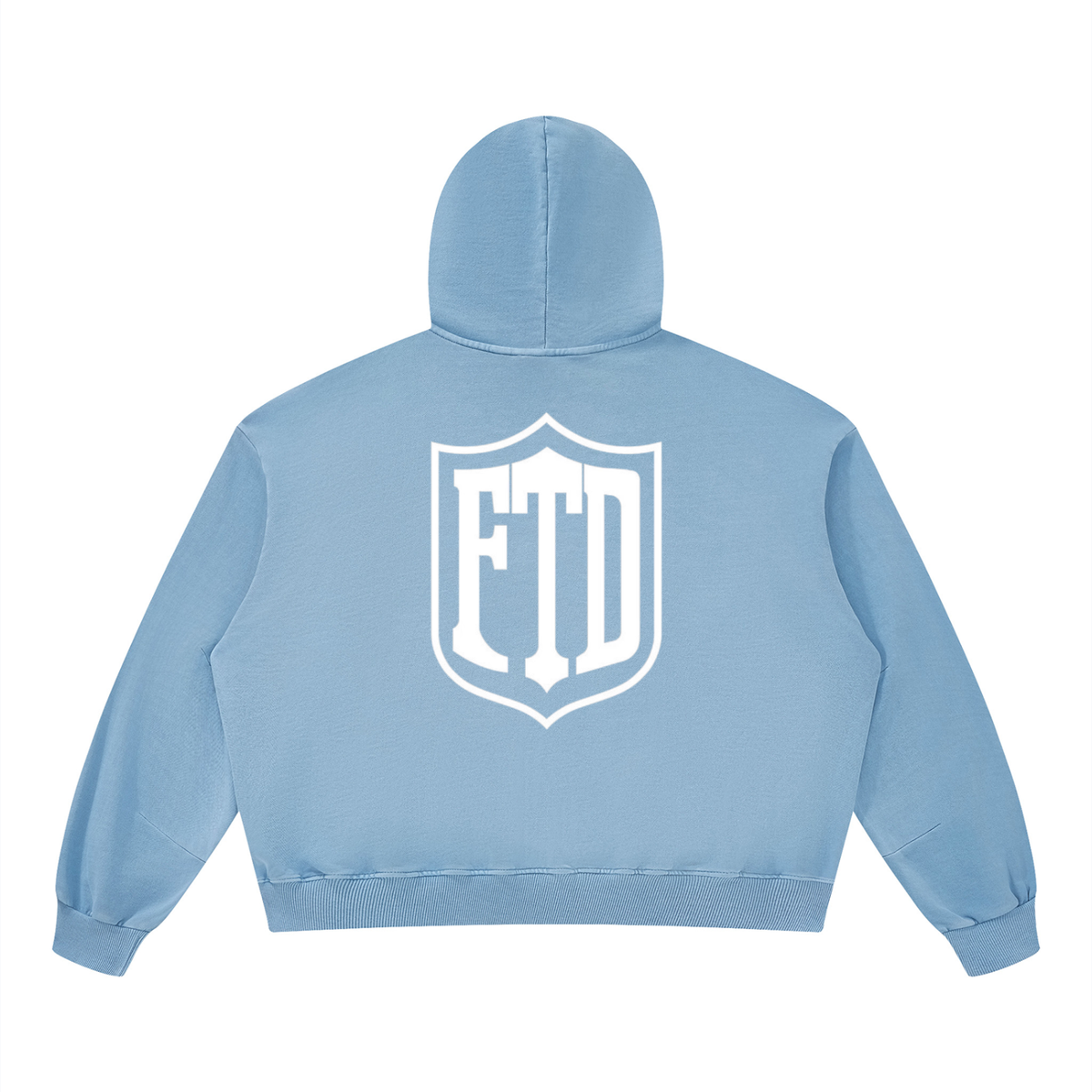 FTD From The Dirt Classic Boxy Vintage Washed Hoodie