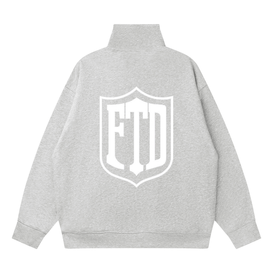 FTD From The Dirt No Really From The Dirt Collective DirtDept. Quarter-Zip Drop Shoulder Sweatshirt - FTD MERCH BY DREW™