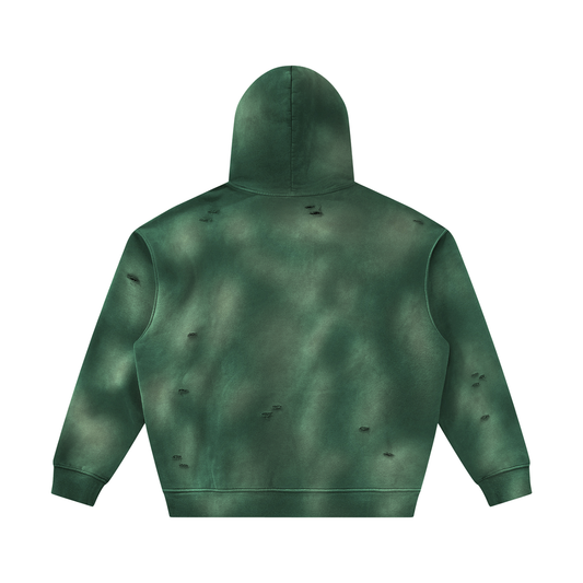 FTD From The Dirt Sunfade Frayed Fleece Hoodie