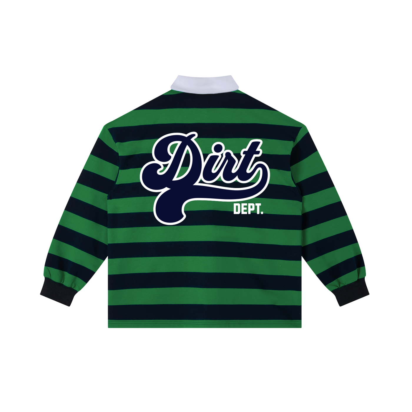 FTD DirtDept. Color Block Stripe Polo Shirt - FTD MERCH BY DREW™