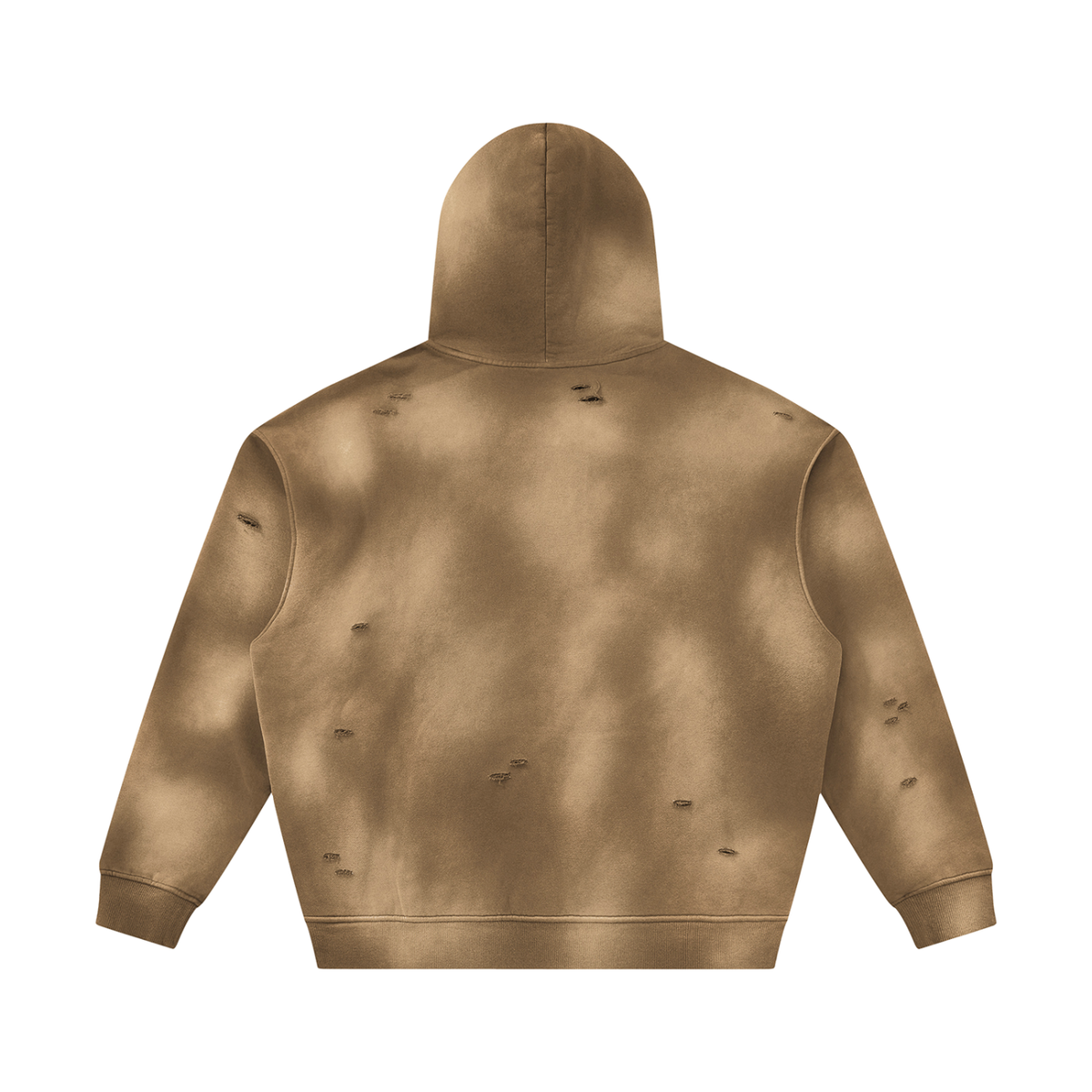 FTD From The Dirt Sunfade Frayed Fleece Hoodie