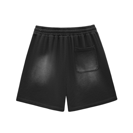 FTD Sun Fade Raw Edge Cotton Shorts - FTD MERCH BY DREW™
