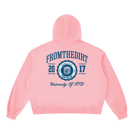 From The Dirt Boxy Vintage Washed Hoodie