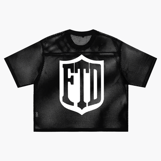 PROPERTY OF FTD See through Boxy Net Jersey - FTD MERCH BY DREW™
