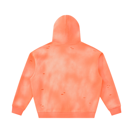 FTD From The Dirt Sunfade Frayed Fleece Hoodie