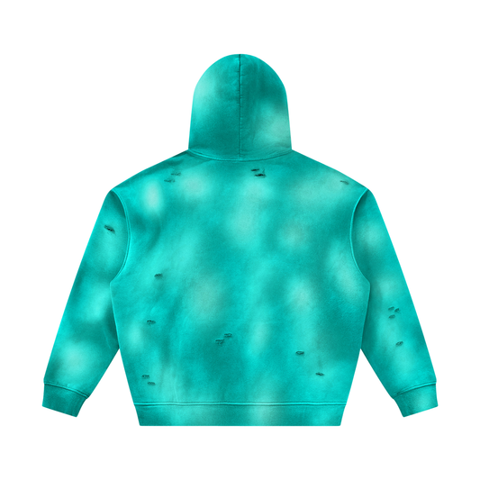 FTD From The Dirt Sunfade Frayed Fleece Hoodie