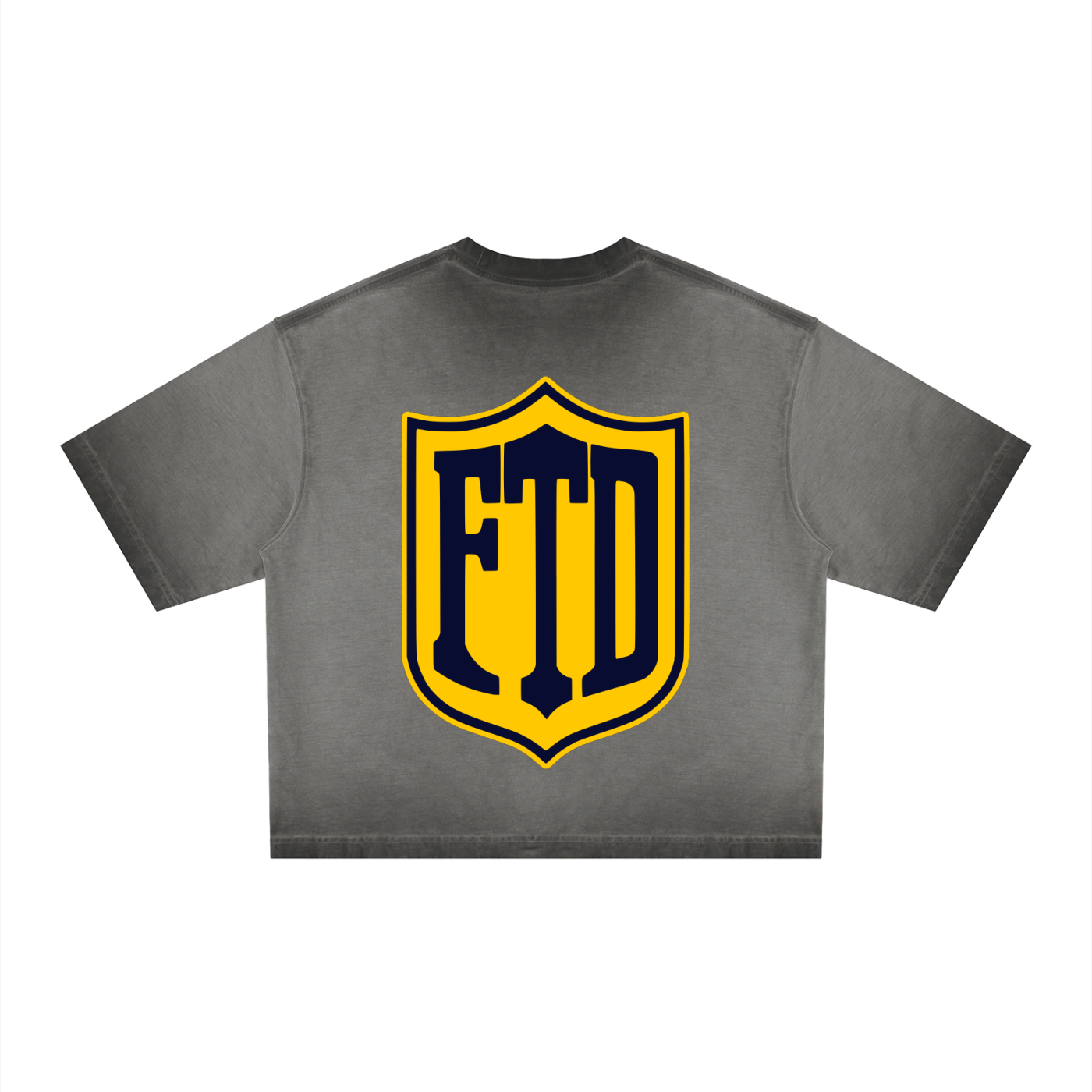 FTD DIRTDEPT. Reverse Dyed Boxy T-Shirt - FTD MERCH BY DREW™