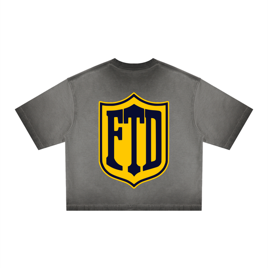 FTD DIRTDEPT. Reverse Dyed Boxy T-Shirt - FTD MERCH BY DREW™