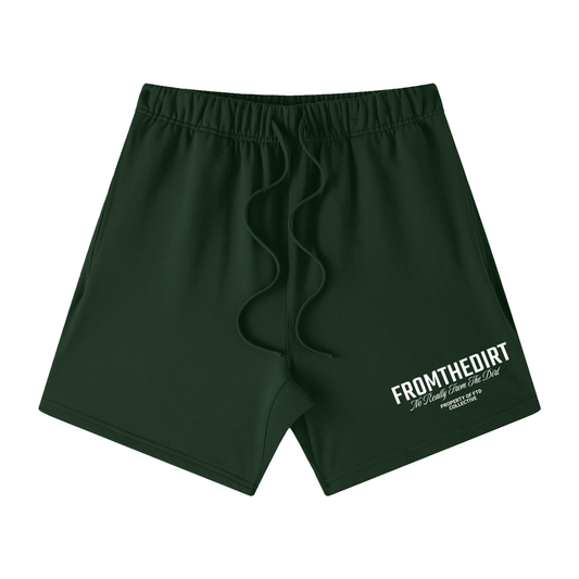 FTD FROM THE DIRT Loose Fit Cotton Shorts