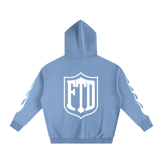 Property Of FTD No Really From The Dirt Oversize Fleeced Hoodie - FTD MERCH BY DREW™