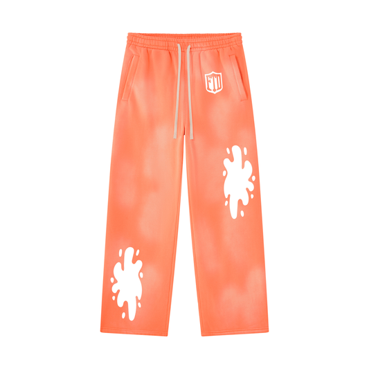 FTD From The Dirt Sunfade Wide Leg Fleece Sweatpants
