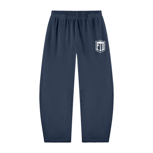 FTD From The Dirt Classic Vintage Washed Barrel Leg Sweatpants