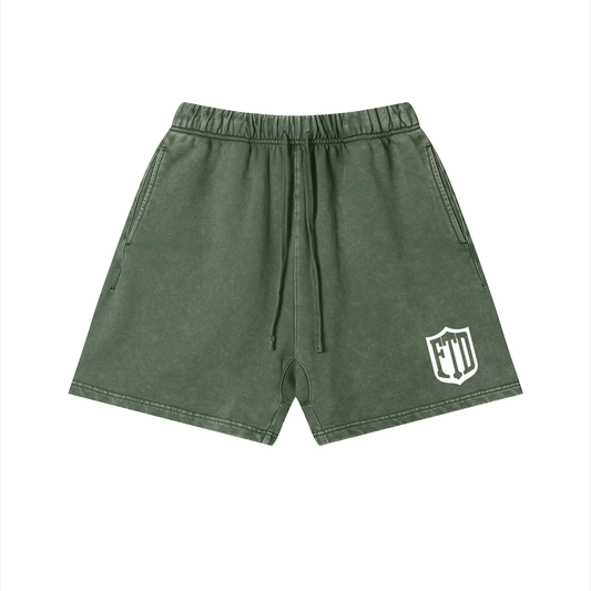 FTD Vintage Wash Cotton Shorts - FTD MERCH BY DREW™
