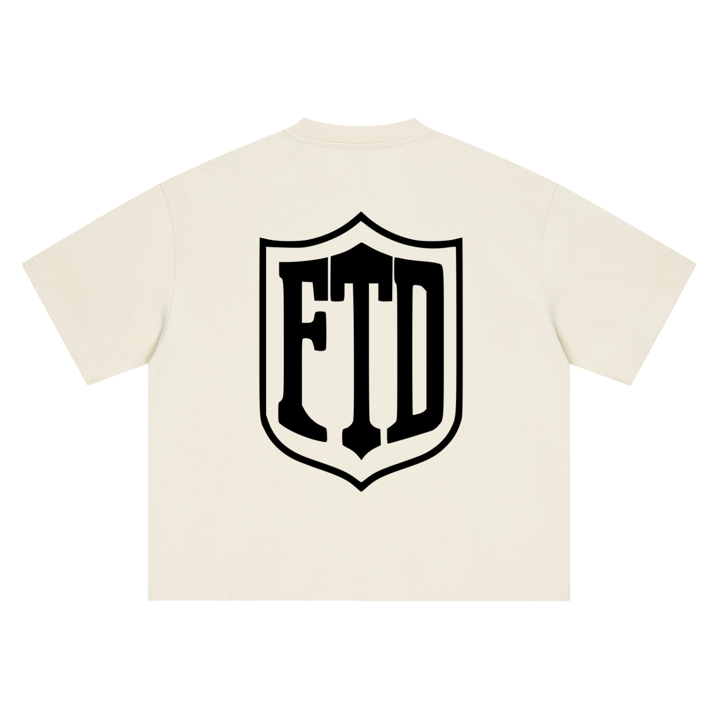 FTD NYC Censored Boxy Oversized T-Shirt - FTD MERCH BY DREW™