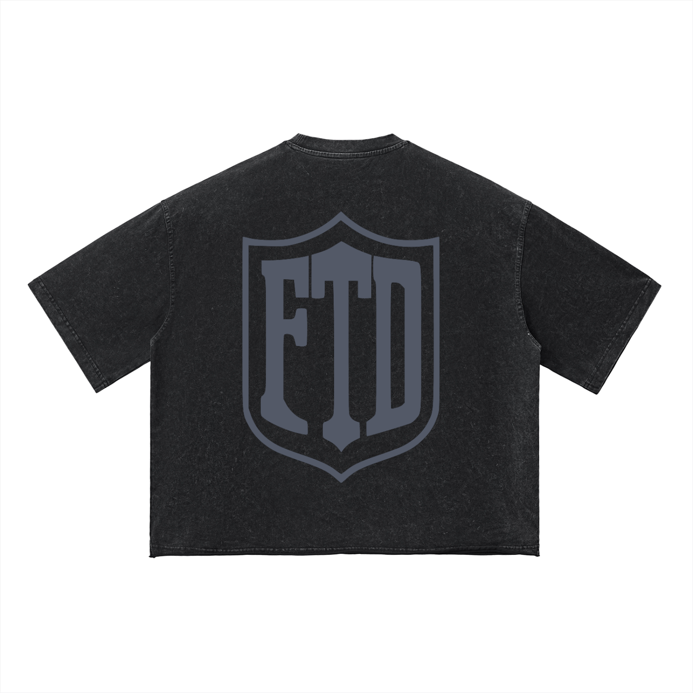 From The Dirt Grim Reaper Vintage Wash Boxy T-Shirt - FTD MERCH BY DREW™