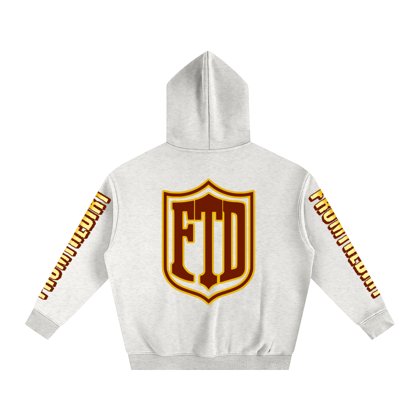 FTD From The Dirt Oversize Fleeced Hoodie - FTD MERCH BY DREW™