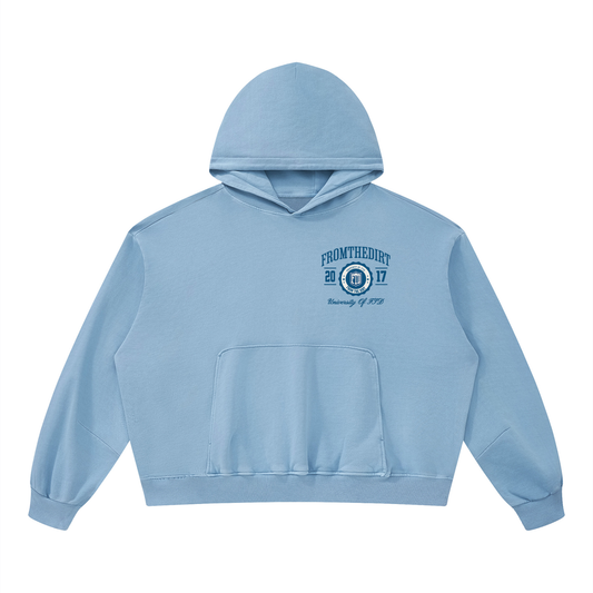 From The Dirt  Boxy Vintage Washed Hoodie
