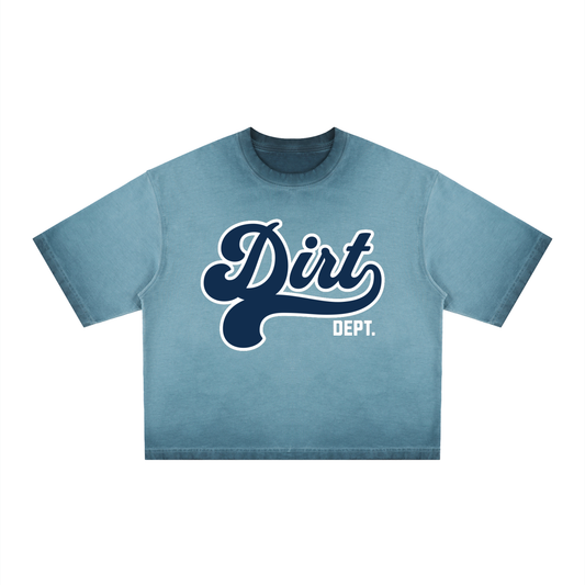 FTD DIRTDEPT. Reverse Dyed Boxy T-Shirt - FTD MERCH BY DREW™