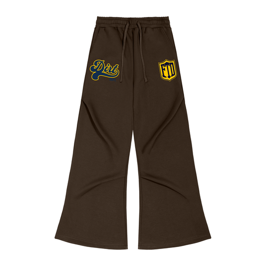 FTD DIRTDEPT. Wide Leg Drawstring Sweatpants - FTD MERCH BY DREW™