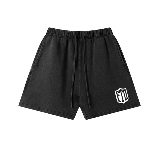 FTD Vintage Wash Cotton Shorts - FTD MERCH BY DREW™