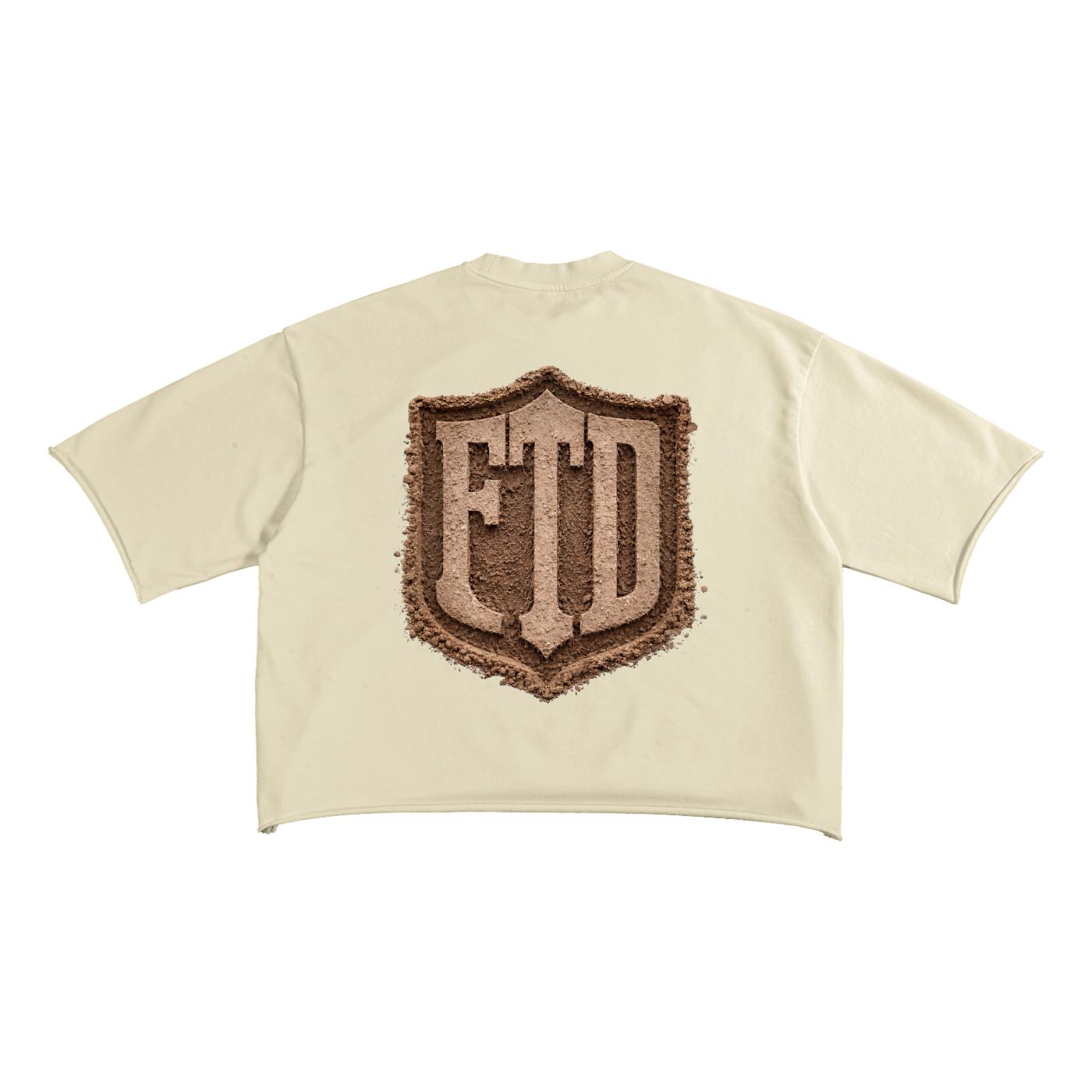 FTD Dirt French Terry Raw Edge T-Shirt - FTD MERCH BY DREW™