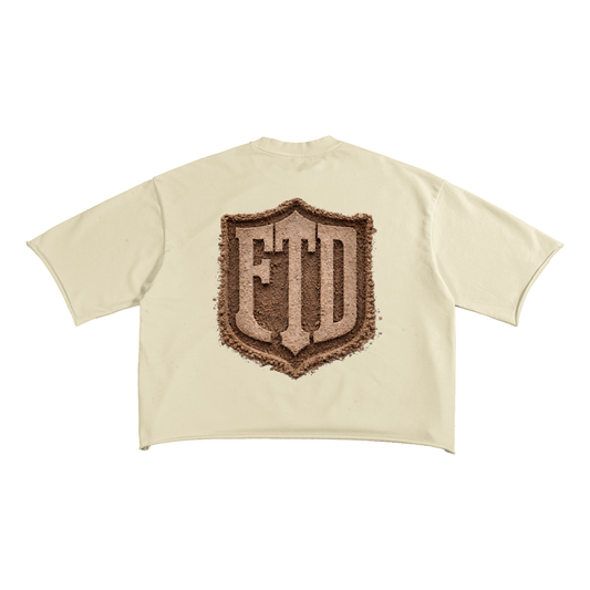 FTD Dirt French Terry Raw Edge T-Shirt - FTD MERCH BY DREW™