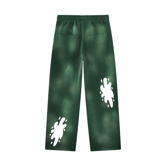 FTD From The Dirt Sunfade Wide Leg Fleece Sweatpants