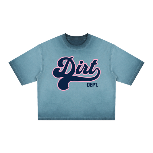 FTD DIRTDEPT. Reverse Dyed Boxy T-Shirt - FTD MERCH BY DREW™