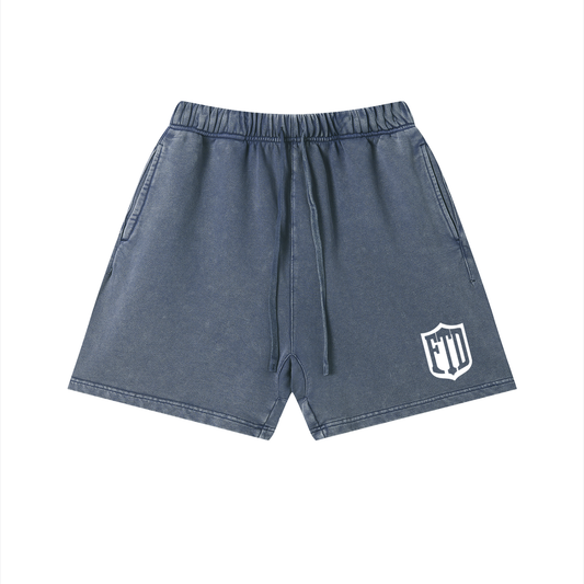 FTD Vintage Wash Cotton Shorts - FTD MERCH BY DREW™