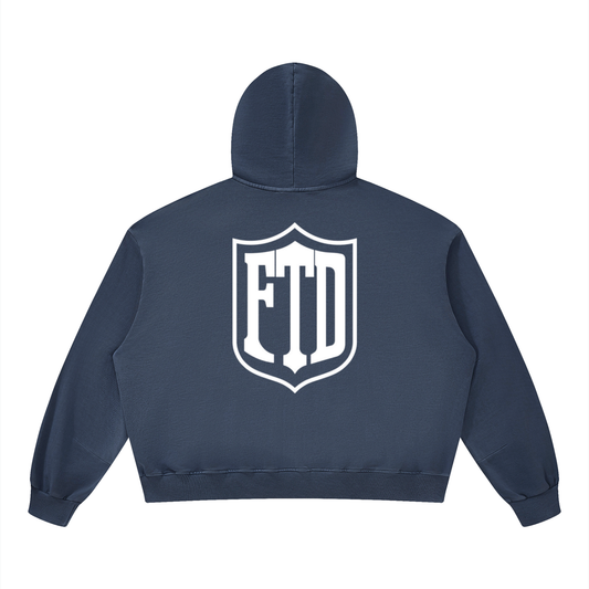 FTD From The Dirt Classic Boxy Vintage Washed Hoodie