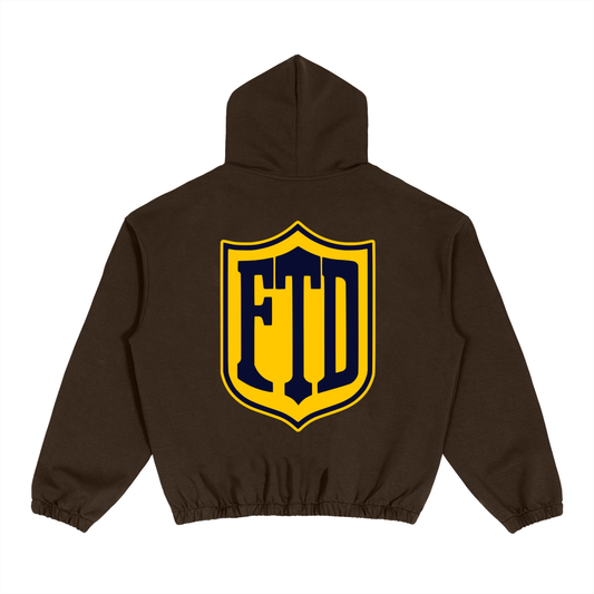 FTD DIRTDEPT. Boxy Hoodie - FTD MERCH BY DREW™
