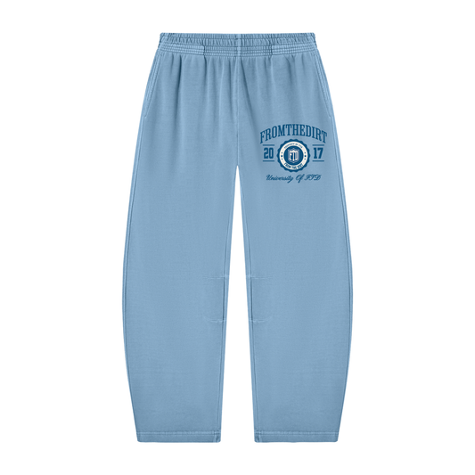From The Dirt Vintage Washed Barrel Leg Sweatpants