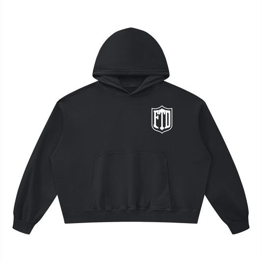 FTD From The Dirt Classic Boxy Vintage Washed Hoodie