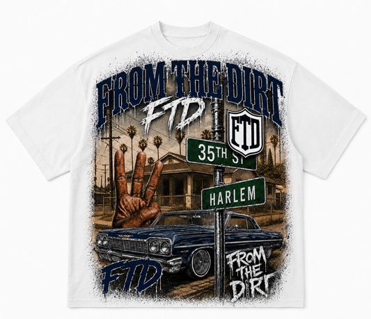FTD From The Dirt 35th Street Oversized T-shirt