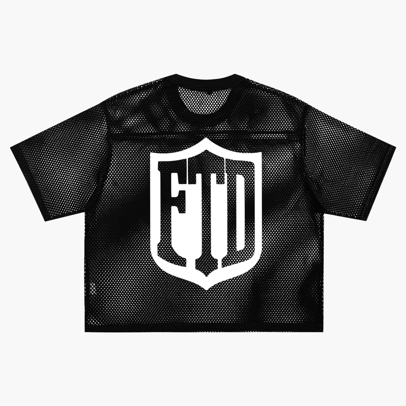 PROPERTY OF FTD See through Boxy Net Jersey - FTD MERCH BY DREW™