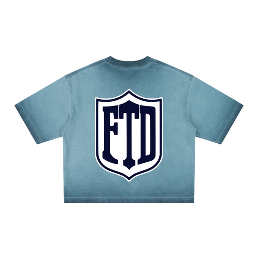 FTD DIRTDEPT. Reverse Dyed Boxy T-Shirt - FTD MERCH BY DREW™