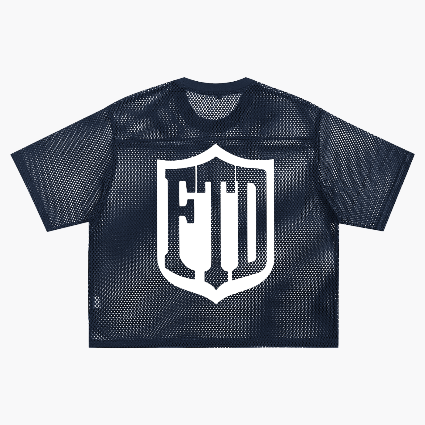 PROPERTY OF FTD See through Boxy Net Jersey - FTD MERCH BY DREW™