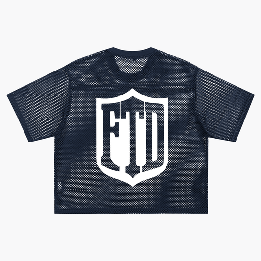PROPERTY OF FTD See through Boxy Net Jersey - FTD MERCH BY DREW™