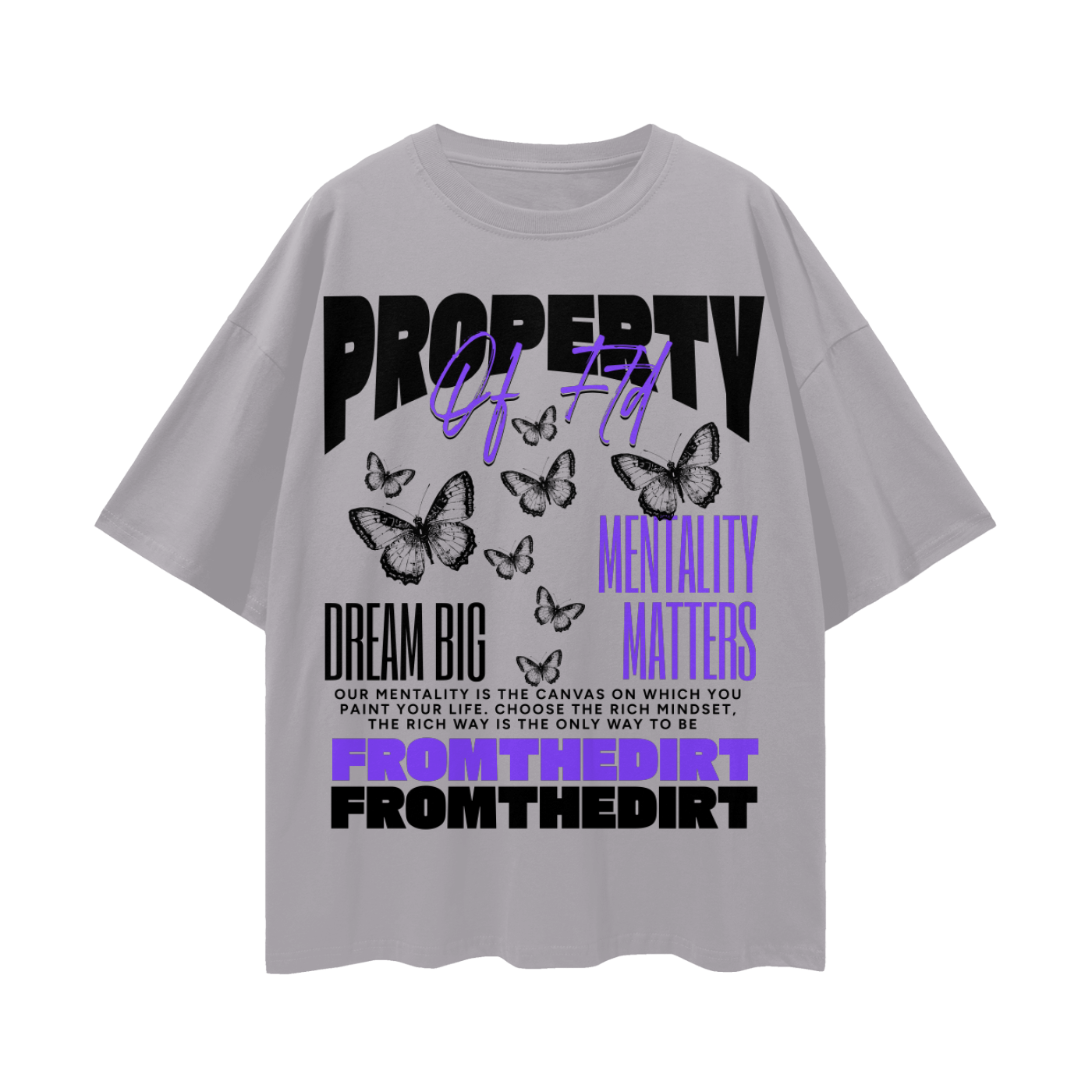 FTD Mentality Matters Loose Drop Shoulder T-Shirt - FTD MERCH BY DREW™
