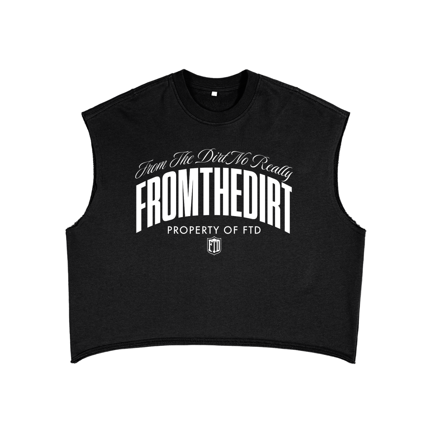 French Terry Boxy Tank Top - FTD MERCH BY DREW™