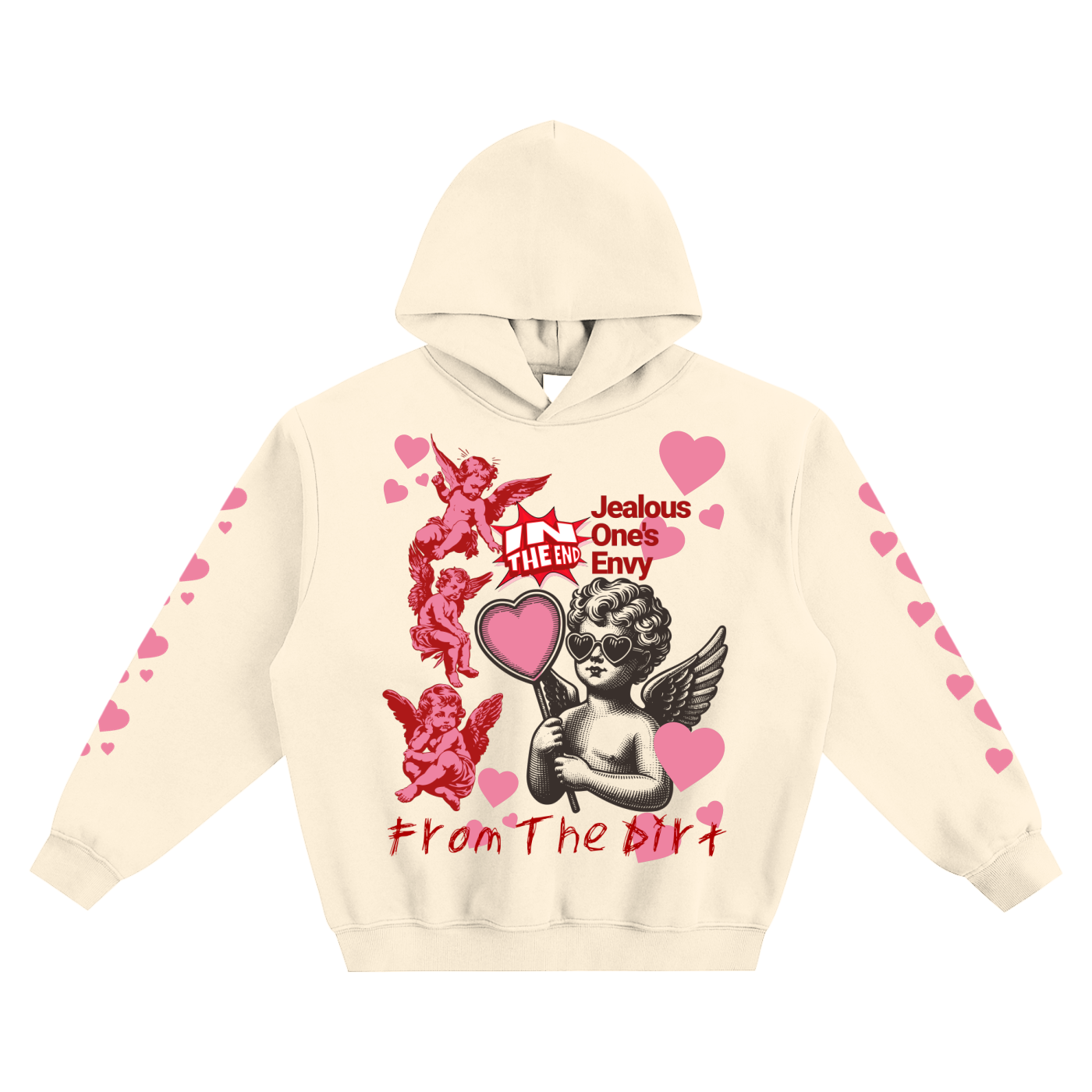 FTD In The End Jealous One's Envy Boxy Hoodie - FTD MERCH BY DREW™