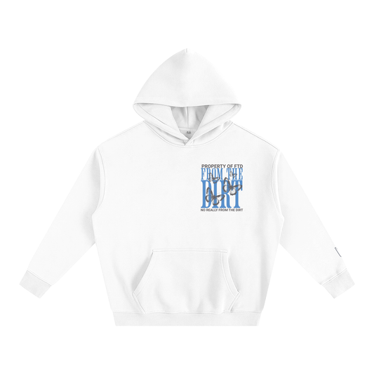 FTD From The Dirt Oversize Fleeced Hoodie - FTD MERCH BY DREW™