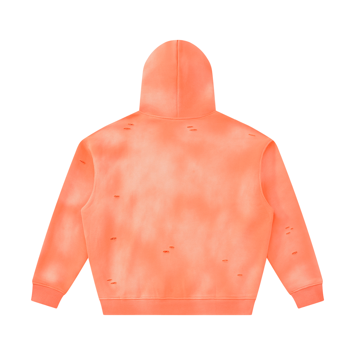 FTD From The Dirt Sunfade Frayed Fleece Hoodie