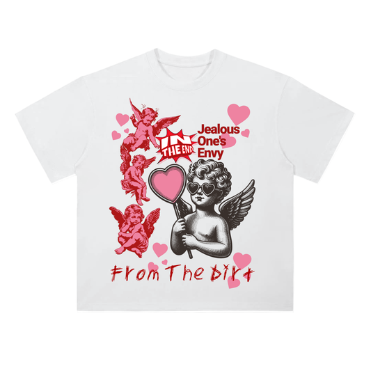 FTD In The End Jealous One's Envy Heavyweight Drop Shoulder Cotton T-Shirt - FTD MERCH BY DREW™