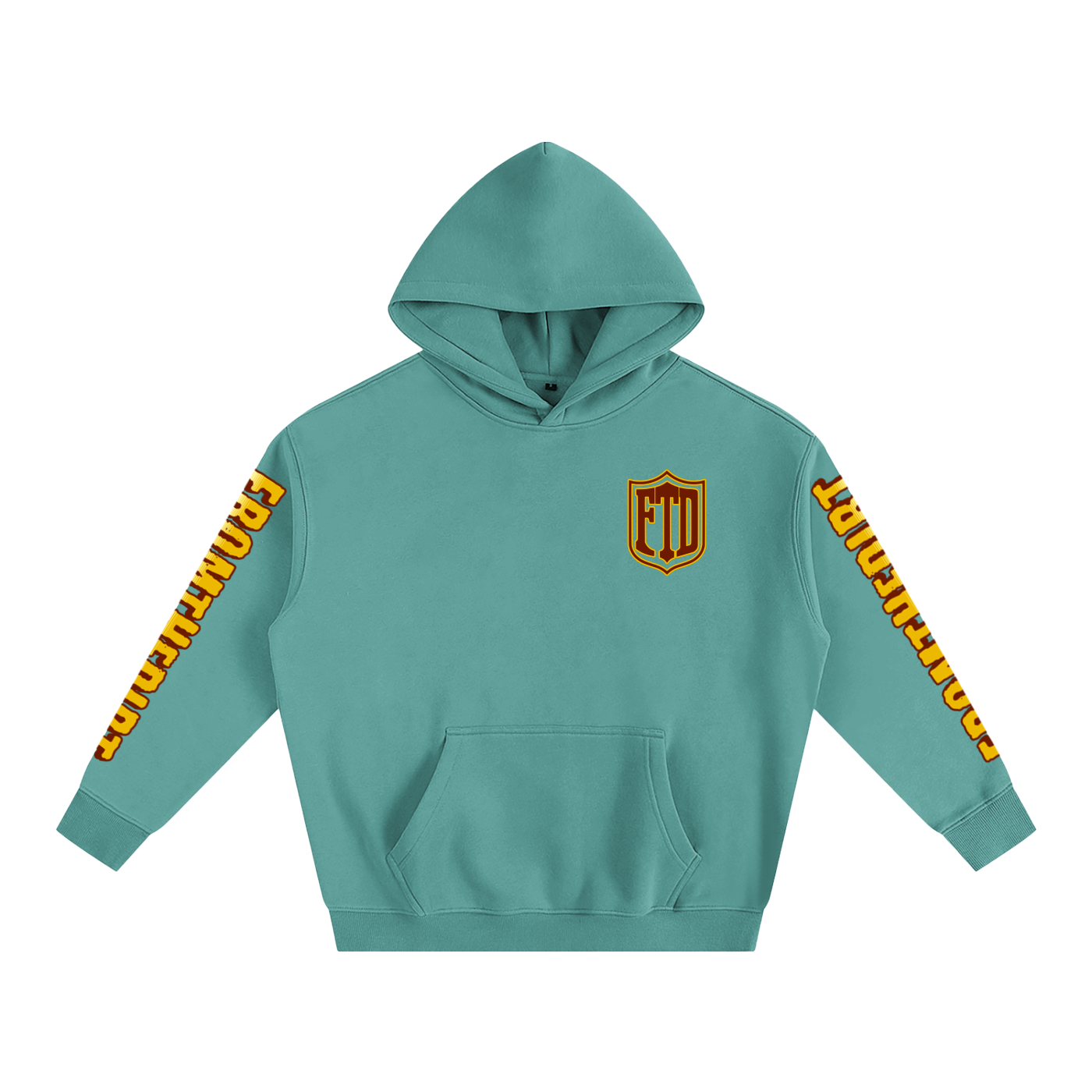 FTD From The Dirt Oversize Fleeced Hoodie - FTD MERCH BY DREW™