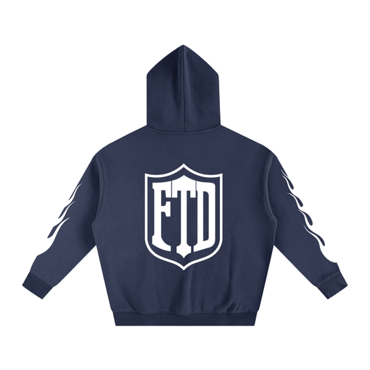 Property Of FTD No Really From The Dirt Oversize Fleeced Hoodie - FTD MERCH BY DREW™
