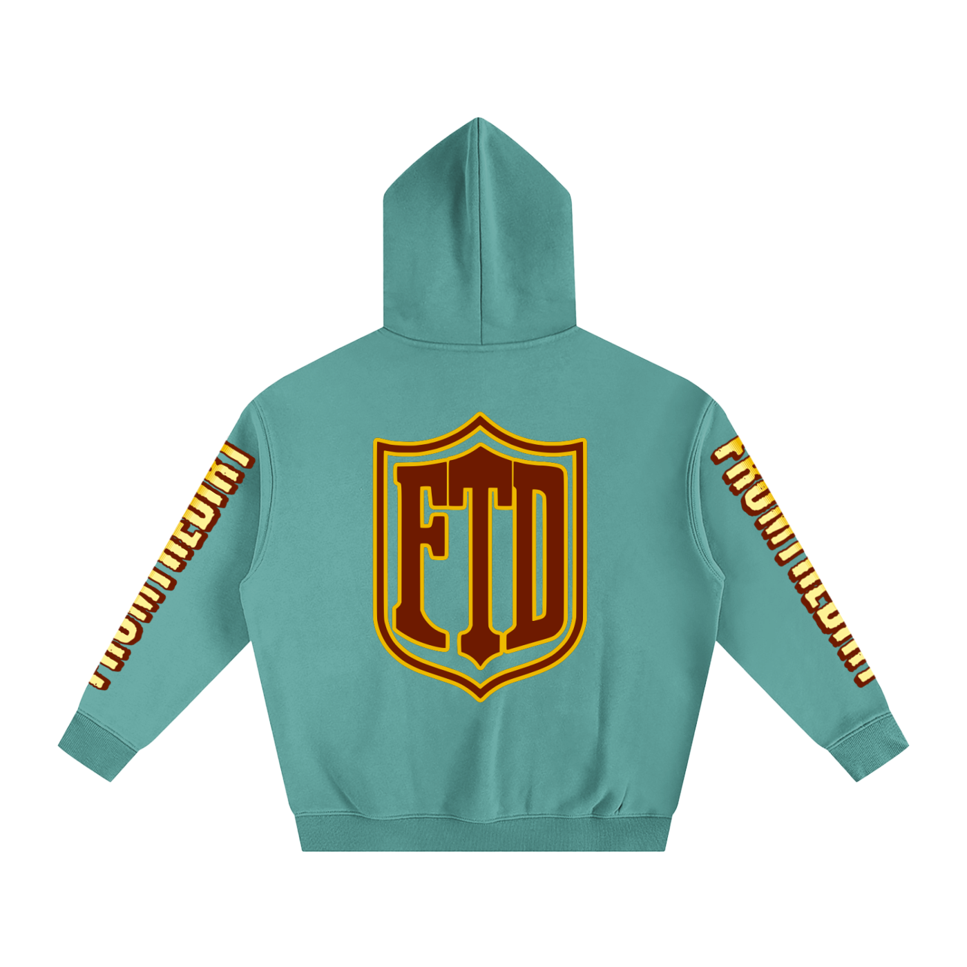 FTD From The Dirt Oversize Fleeced Hoodie - FTD MERCH BY DREW™