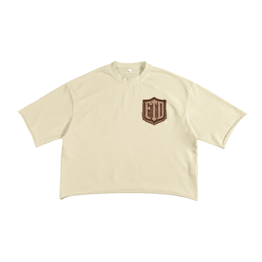 FTD Dirt French Terry Raw Edge T-Shirt - FTD MERCH BY DREW™