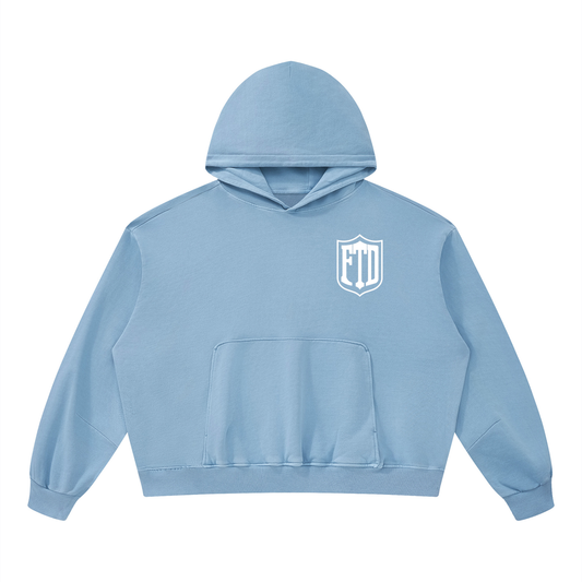 FTD From The Dirt Classic Boxy Vintage Washed Hoodie