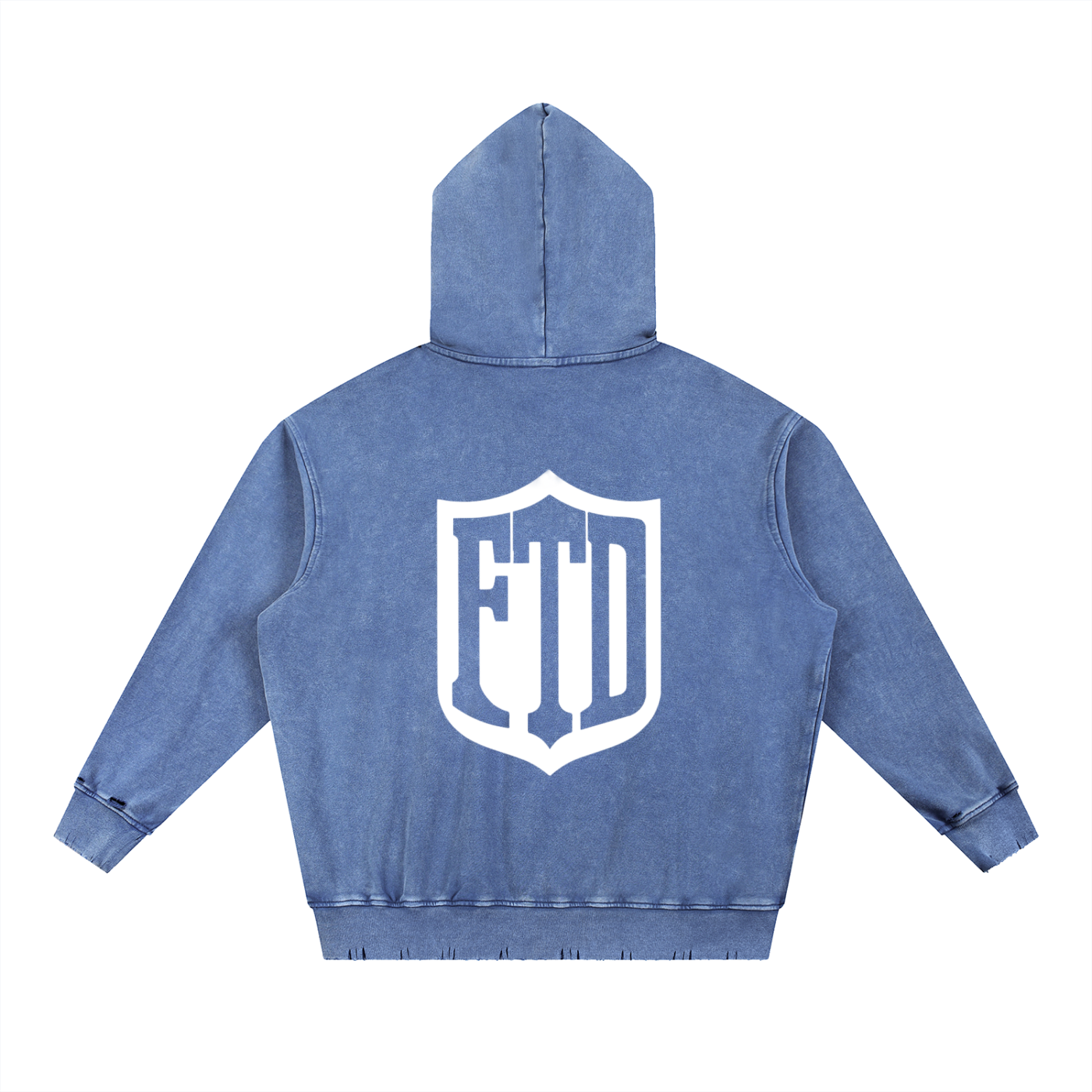 FTD From The Dirt Snow Wash Heavyweight  Hoodie - FTD MERCH BY DREW™